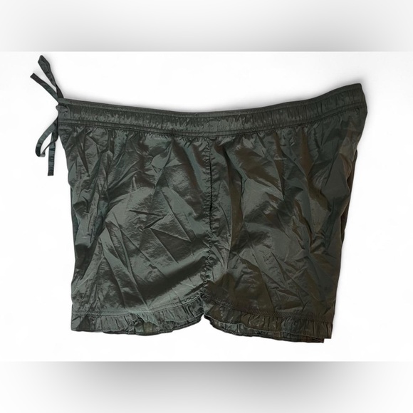 AE Stretch High-Waisted Ruffle Hem Short Women’s Size XXL Athletic Lounge - Picture 5 of 7